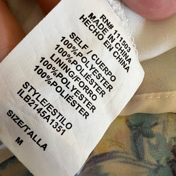 June & Hudson Floral Maxi Wrap Summer Dress Multicolor Size Medium - Picture 11 of 13